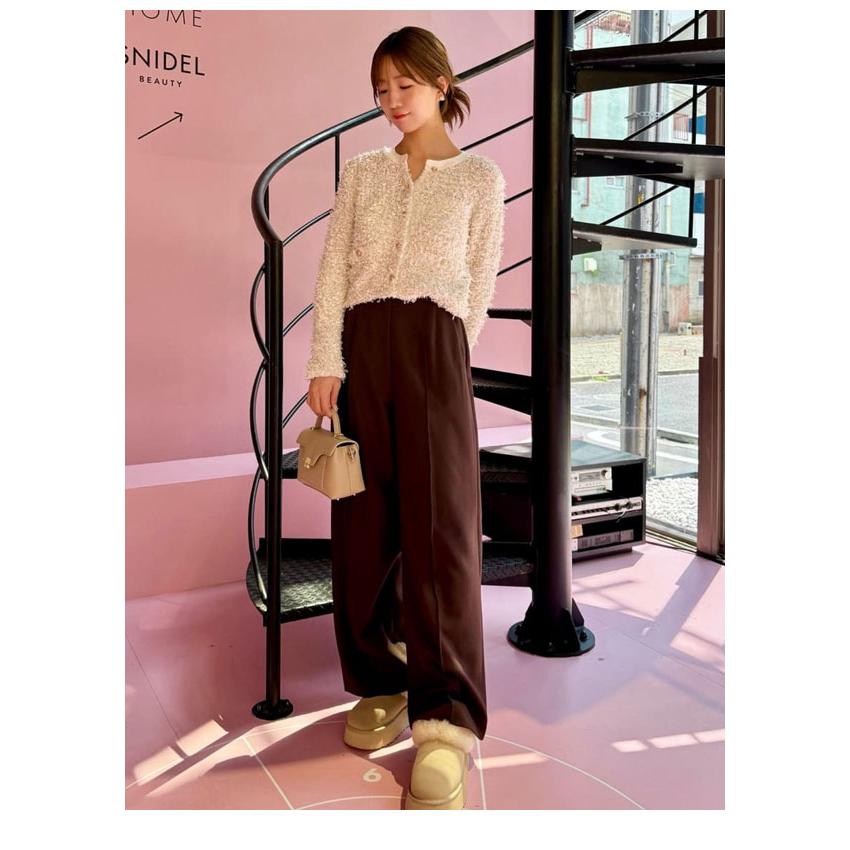 SNIDEL（スナイデル） SALE30%OFF トップス 25秋冬 ミックスツイード