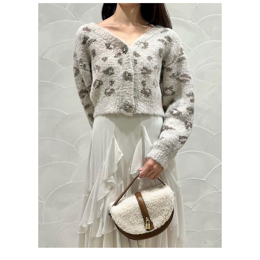 SNIDEL（スナイデル） SALE50%OFF トップス 25秋冬 ビジューリボン