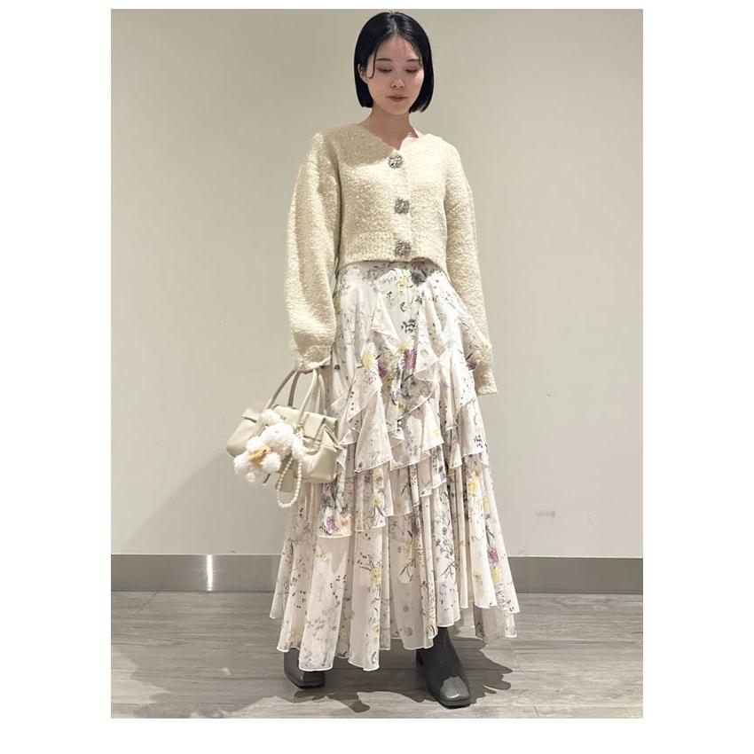 SNIDEL（スナイデル） SALE30%OFF トップス 25秋冬 ビジューリボン