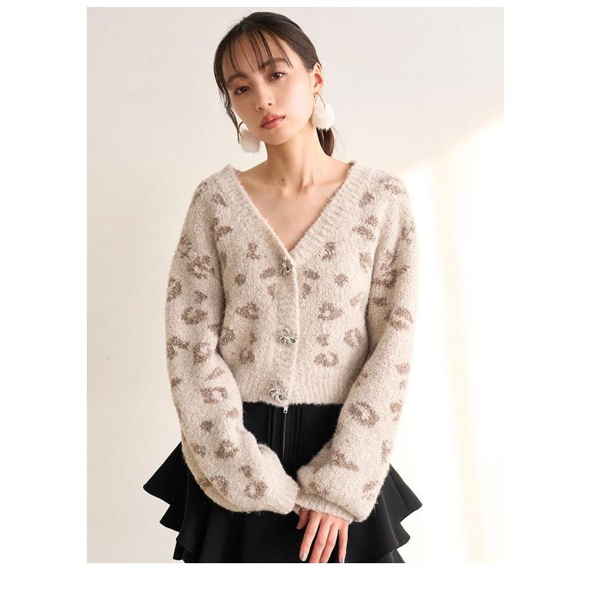 SNIDEL（スナイデル） 新作10%OFF トップス 25秋冬 ビジューリボン