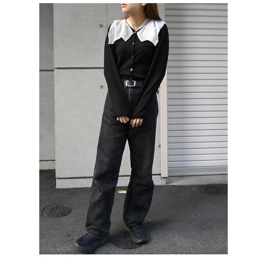 SNIDEL（スナイデル） SALE50%OFF トップス シアーカラーニットカーデ