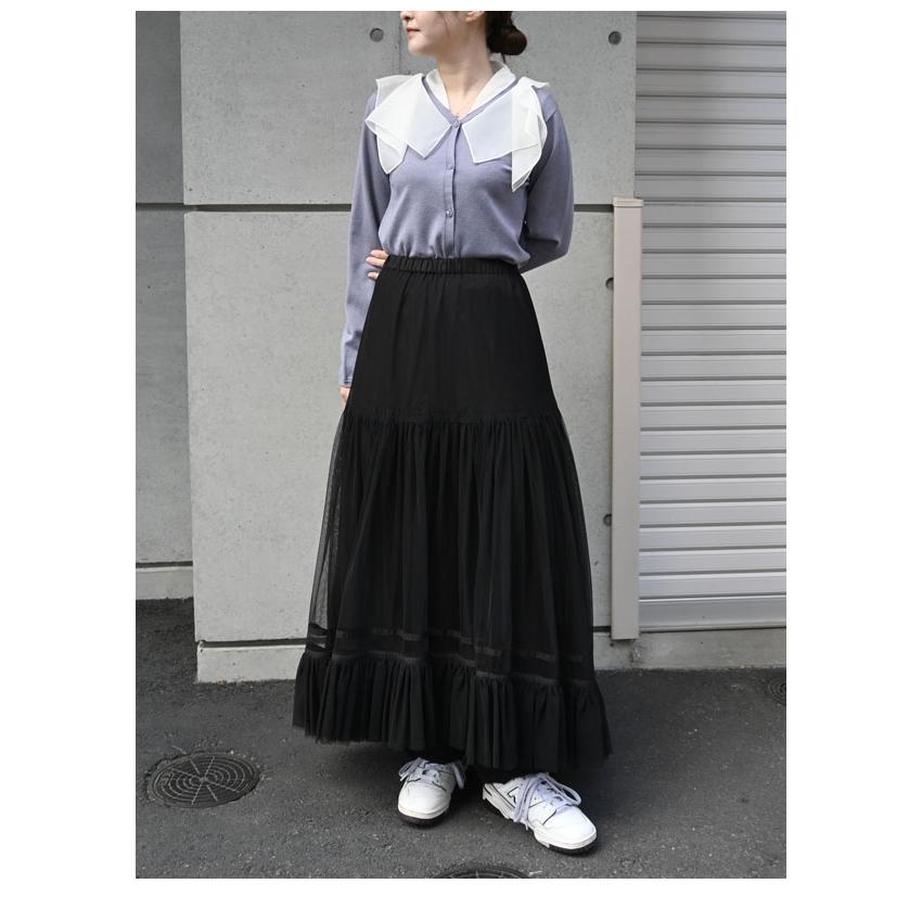 SNIDEL（スナイデル） SALE50%OFF トップス シアーカラーニットカーデ