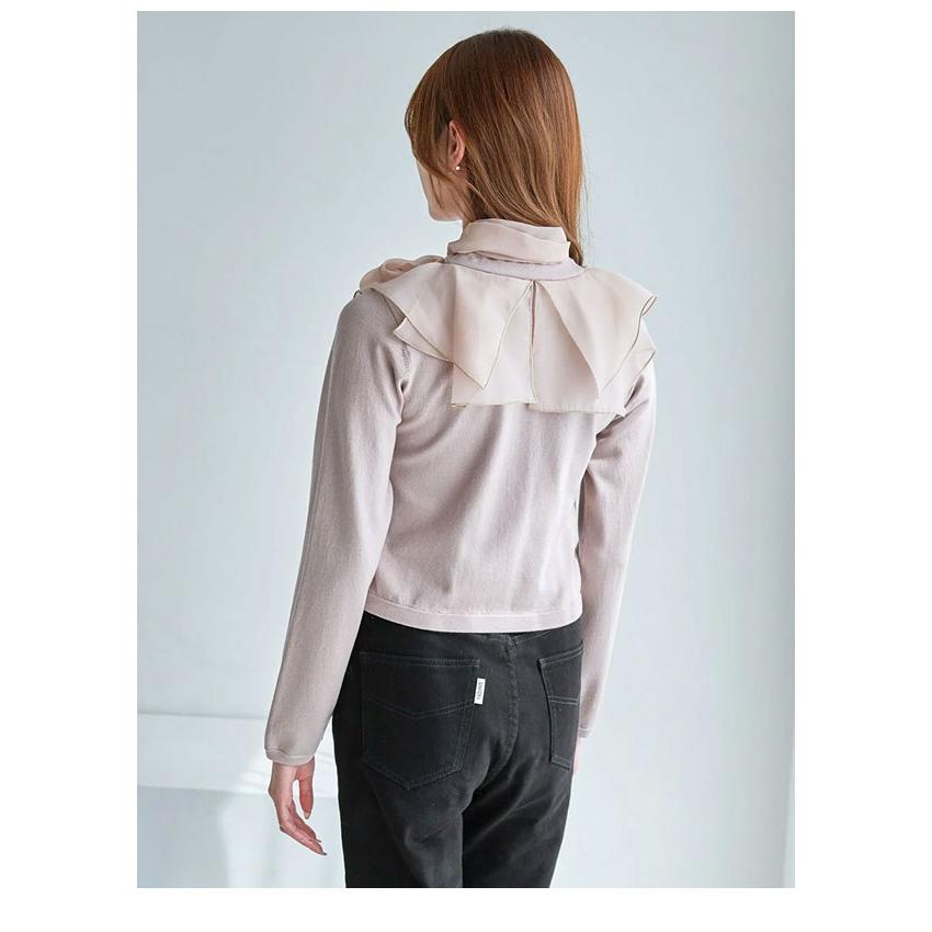 SNIDEL（スナイデル） SALE50%OFF トップス シアーカラーニットカーデ