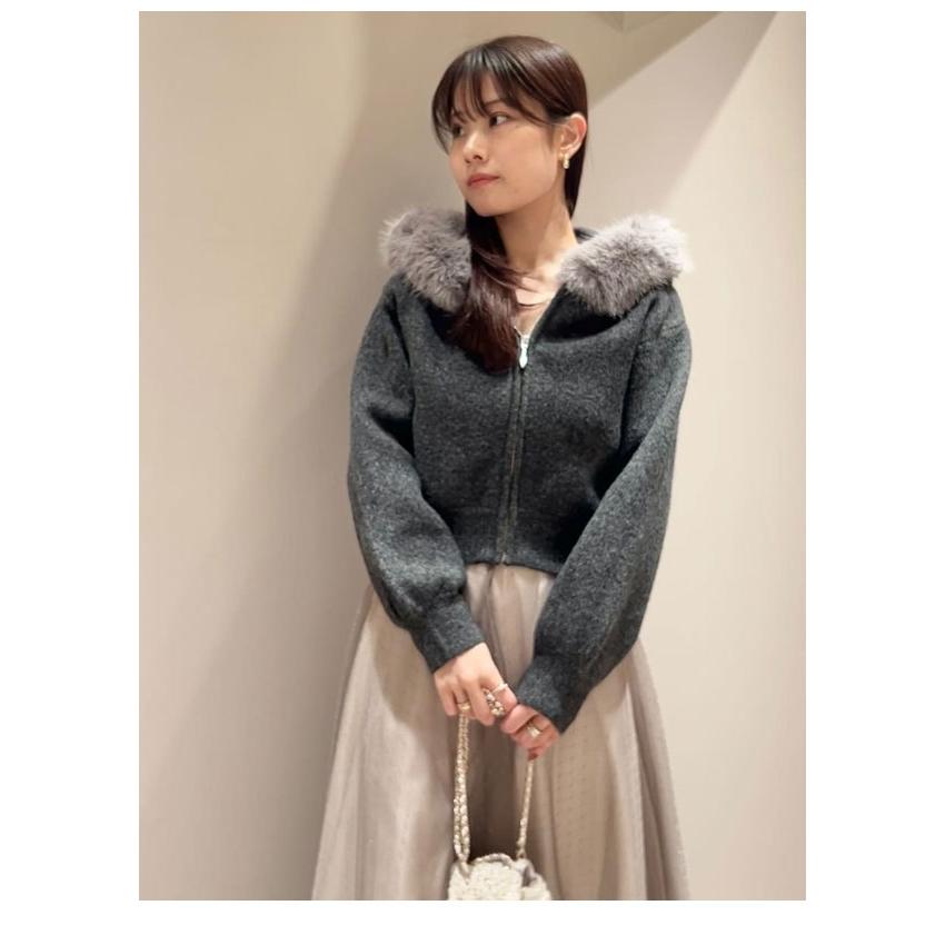 SNIDEL（スナイデル） 新作10%OFF トップス 25秋冬 Sustainableファー