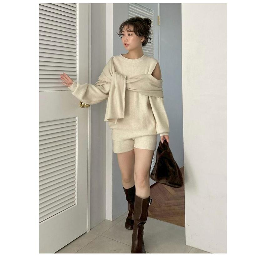 SNIDEL（スナイデル） SALE30%OFF トップス ディフォメーションニット