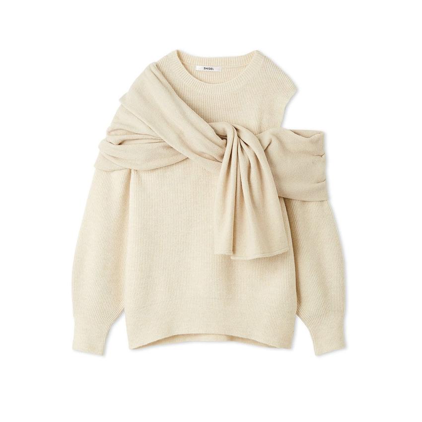 SNIDEL（スナイデル） SALE30%OFF トップス ディフォメーションニット