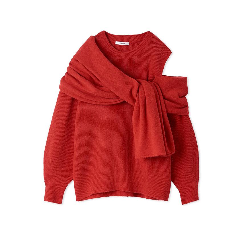 SNIDEL（スナイデル） SALE50%OFF トップス ディフォメーションニット