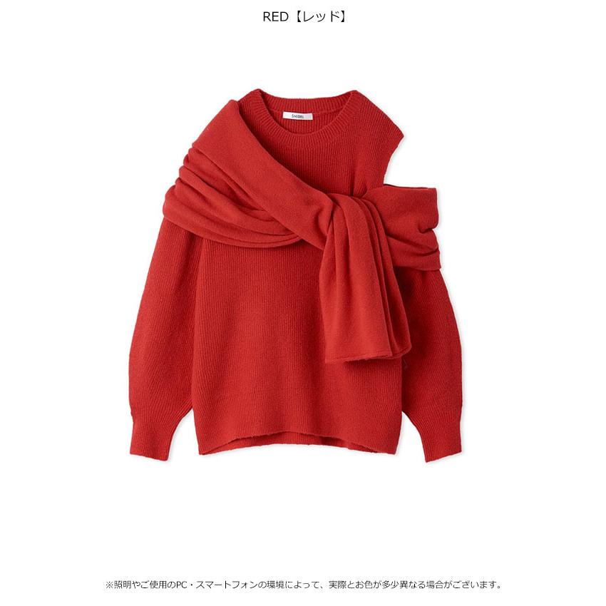 新品 snidel 赤 ニット リボ 心まで満たす色のパワーを♡【赤ニット】の効能にご注目 | USAGI