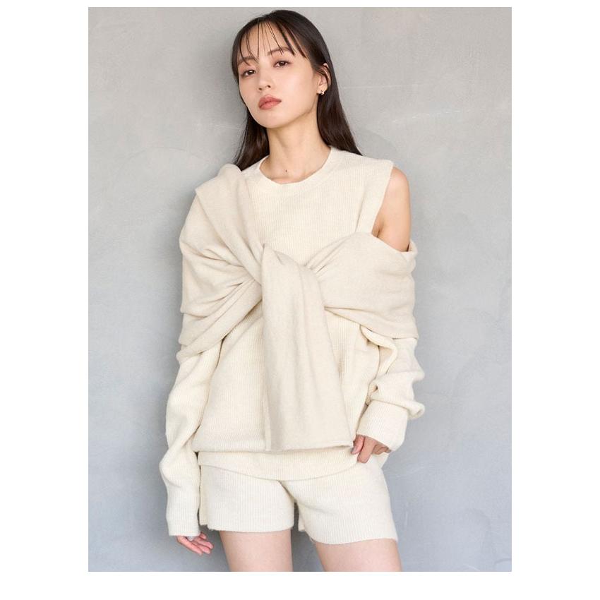 SNIDEL（スナイデル） SALE30%OFF トップス ディフォメーションニット