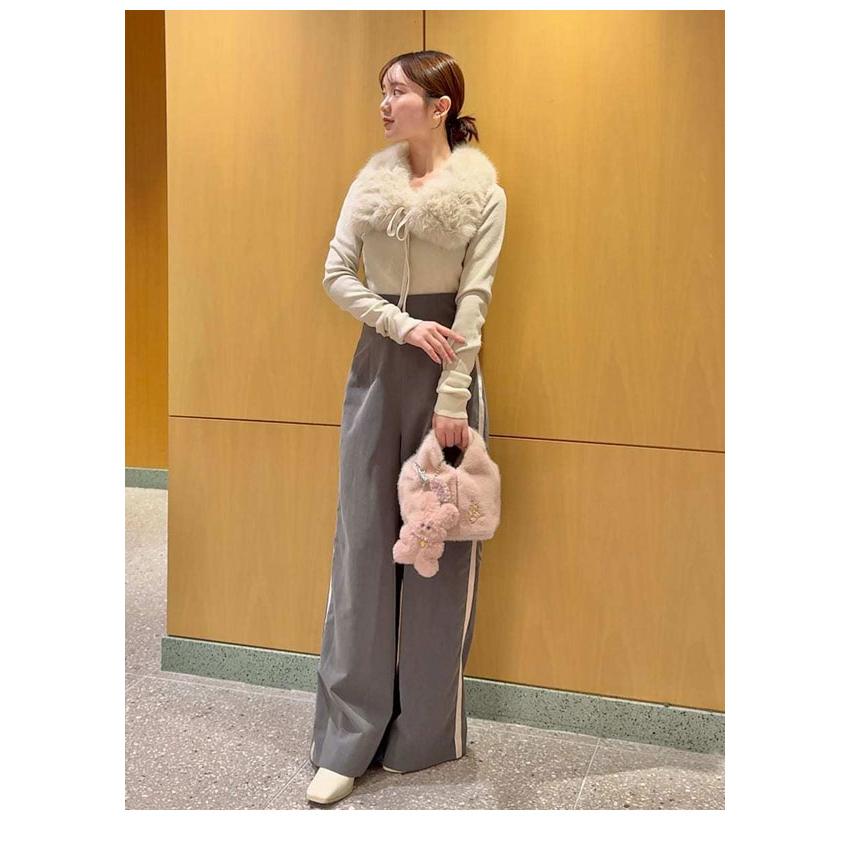 SNIDEL（スナイデル） SALE20%OFF トップス 25秋冬 ティペットファー