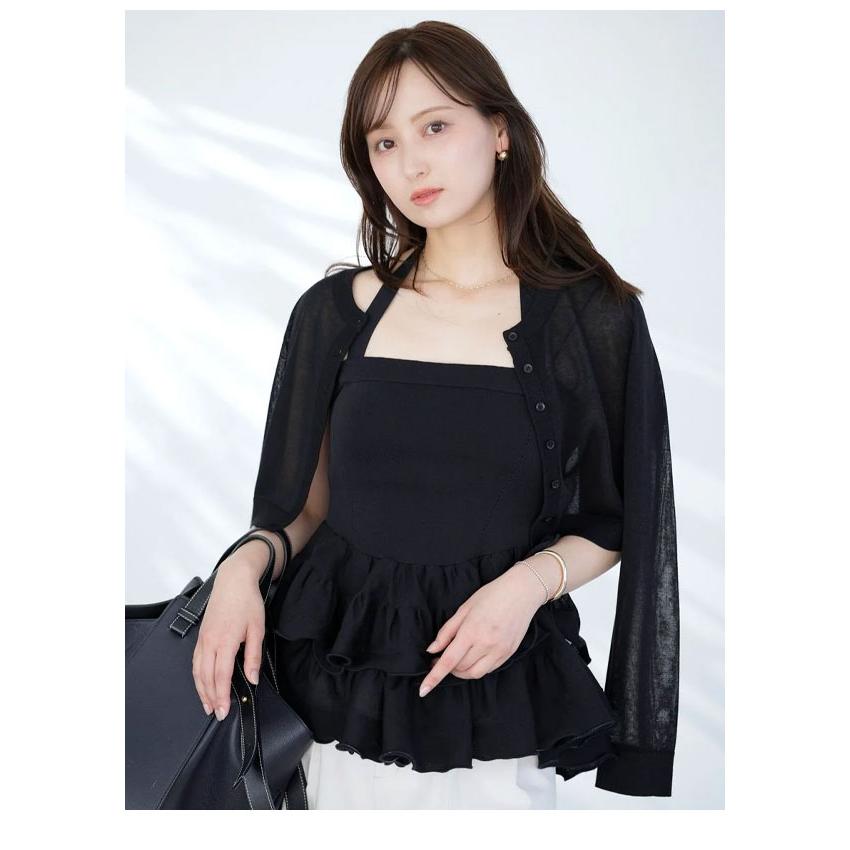 SNIDEL（スナイデル） SALE10%OFF トップス 26春夏 ラッフルティアード