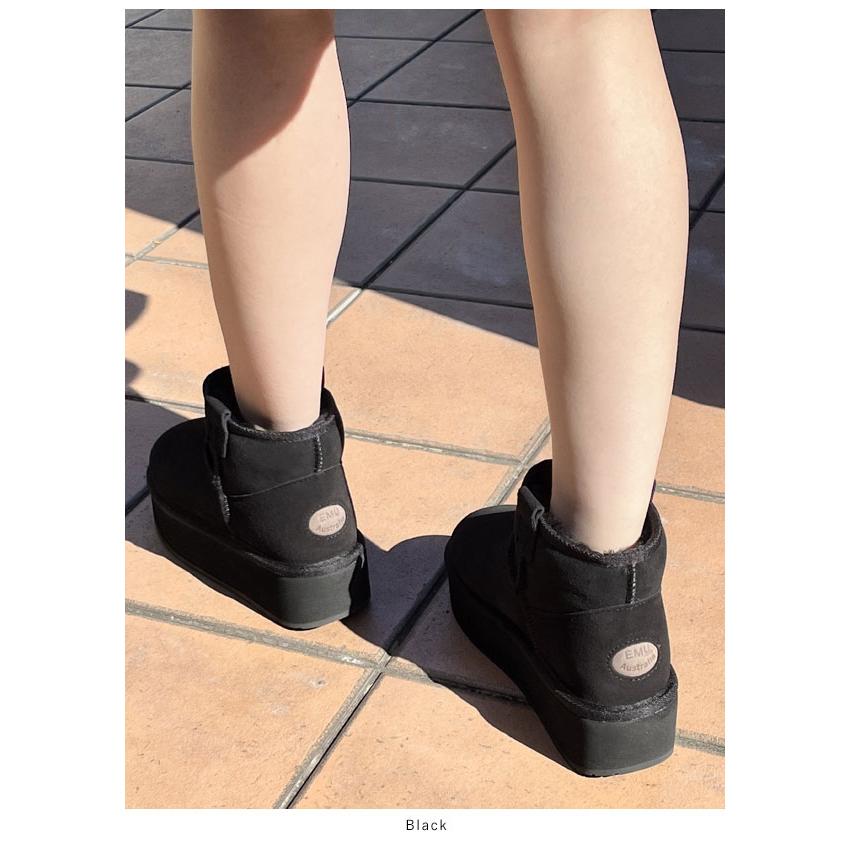 SALE エミュオーストラリア EMU Australia 2023秋冬 Foy Flatform Micro 靴 シューズ ムートンブーツ ミディアム丈 w13073｜doubleheart｜16