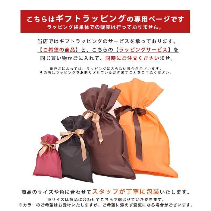☆GIFT用ラッピングサービス☆大切な方への贈り物にご利用下さい☆ラッピング袋 袋 プレゼント ギフト (購入者様用 単品購入不可)通販