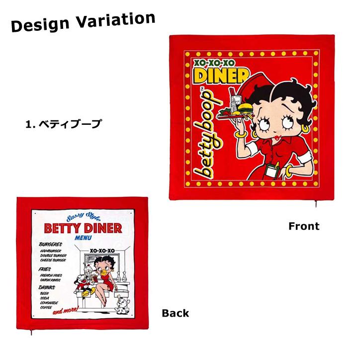 クッションカバー 44×44 正方形 綿100% インテリア 抱き枕 背もたれ 洗える ベティちゃん ガーフィールド アメキャラ アメリカン雑貨 ダブルスリー | ブランド登録なし | 07