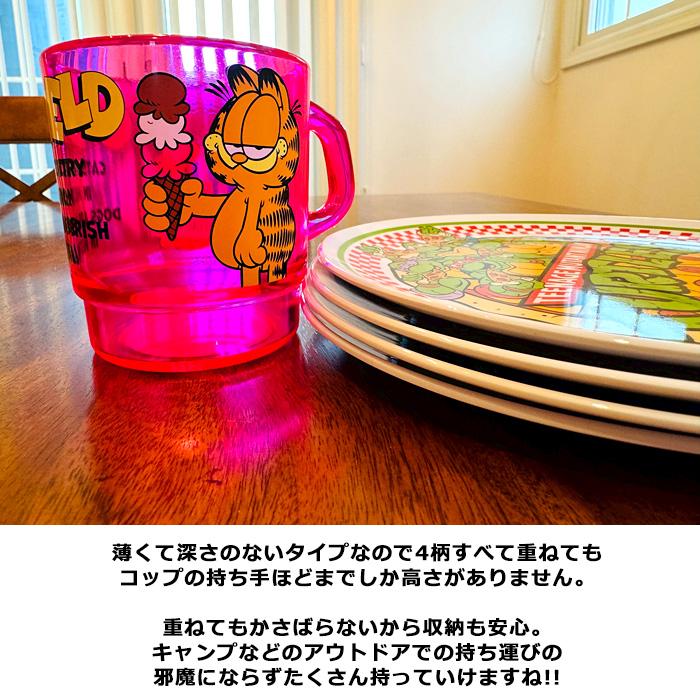 メラミンプレート お皿 21cm 割れない 丈夫 軽い 薄い 浅い 小さい キッズプレート アウトドア アメキャラ キッチン雑貨 アメリカン雑貨 ダブルスリー | ブランド登録なし | 06