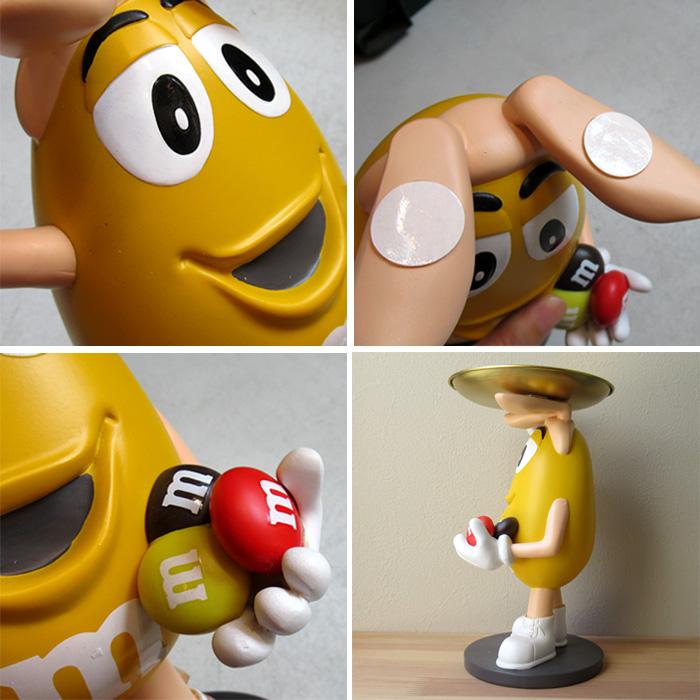 M&M's キャンディトレイ フィギュア 4色セット 小物置き インテリア
