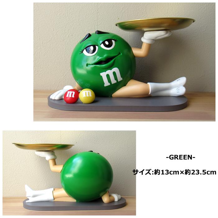 M&M's キャンディトレイ フィギュア 4色セット 小物置き インテリア