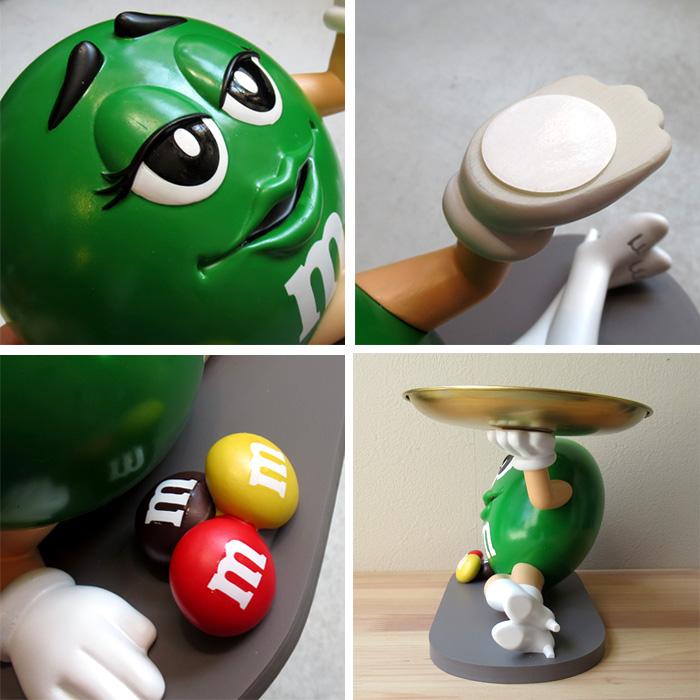 M&M's キャンディトレイ フィギュア 4色セット 小物置き インテリア