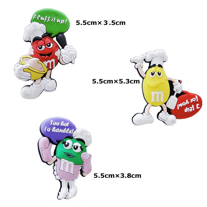 M&M's マグネット セット 5個 5点 磁石 かわいい デスク回り プレゼント アメリカン雑貨 ダブルスリー | ブランド登録なし | 01