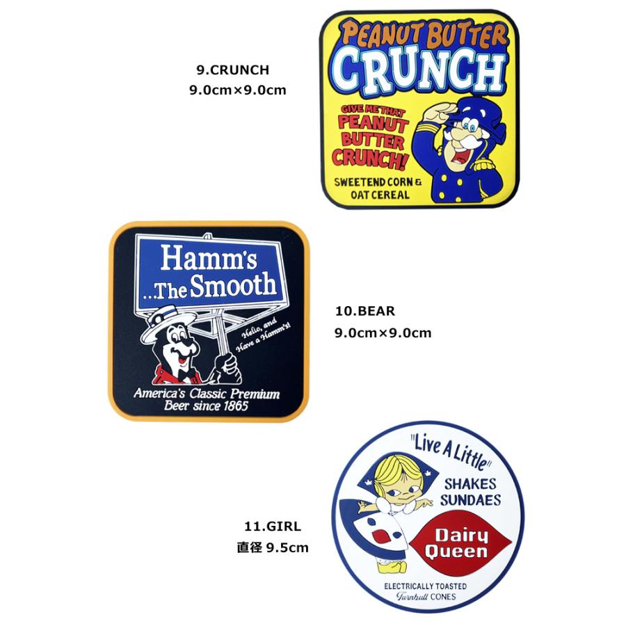 コースター ベティちゃん ラバーコースター ポパイ アメリカン キャラクター キッチン雑貨 アメリカン雑貨 プレゼント インスタ映え ダブルスリー｜doublethree｜18