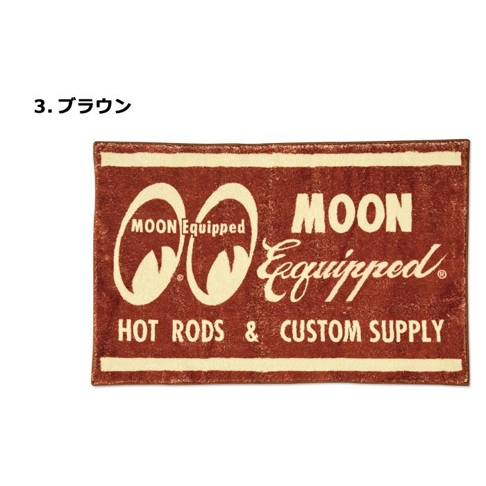 フロアマット 玄関マット MOON EYES ラグ カーペット ふかふか 47cm×72cm すべり止め アメリカン雑貨 ダブルスリー | ブランド登録なし | 09