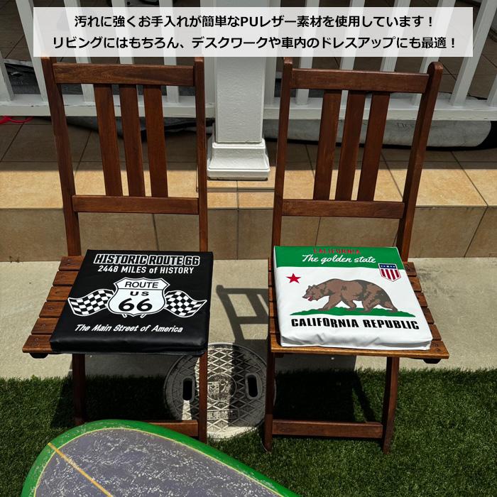 スタジアムクッション クッション 座布団 30cm×30cm 正方形 汚れにくい アウトドア スポーツ観戦 フェス インテリア アメリカン雑貨 ダブルスリー | ブランド登録なし | 10