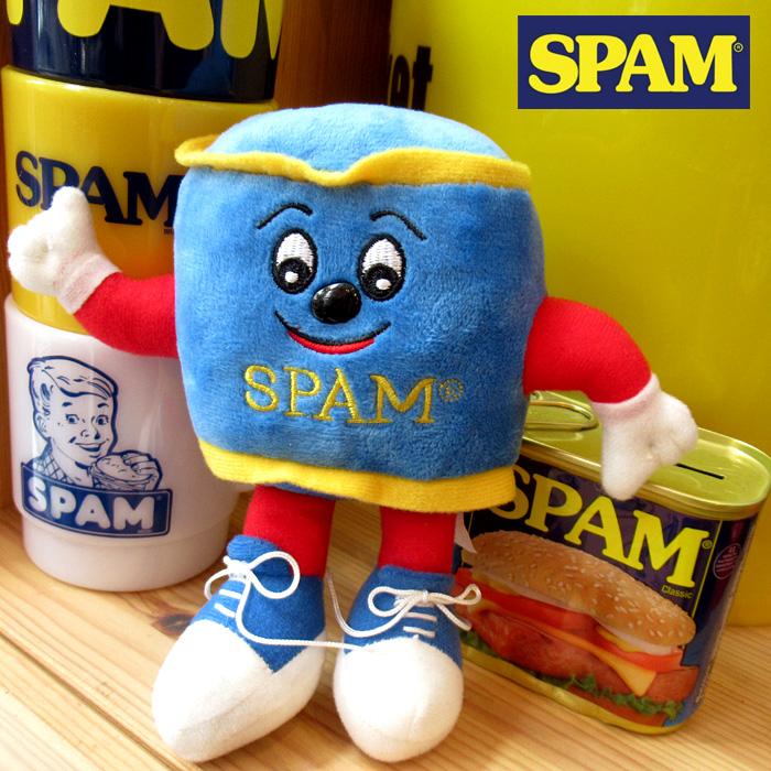 SPAM ぬいぐるみ スパミー アメリカントイ アメリカンキャラクター 企業キャラ インテリア ディスプレイ アメリカン雑貨 ダブルスリー | ブランド登録なし