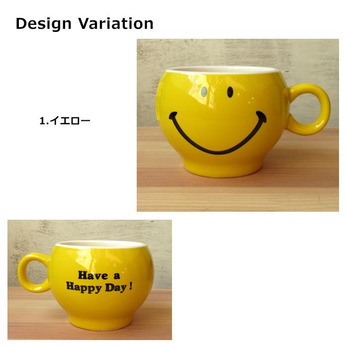マグカップ おしゃれ にこちゃん 陶器 キャラクター かわいい スマイル