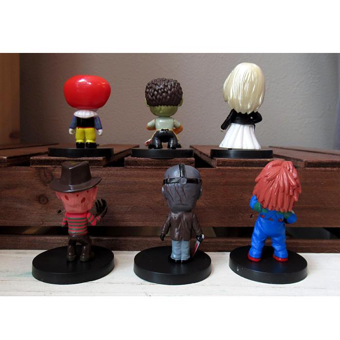 フィギュア 6体セット ホラー 映画 キャラクター ミニサイズ アメリカン雑貨 プレゼント 景品 賞品 インテリア ディスプレイ ダブルスリー | ブランド登録なし | 03