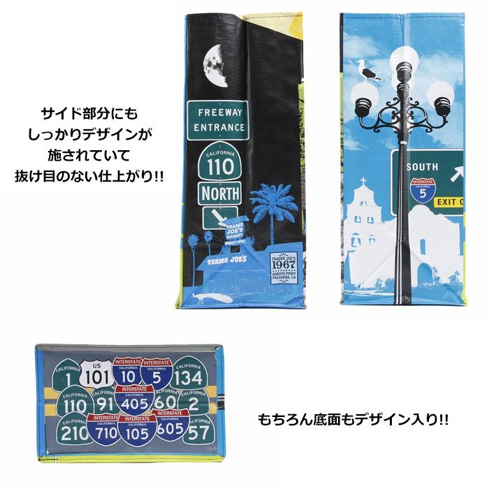 TRADER JOE'S エコバッグ 限定デザイン ショッパー お土産 プレゼント 海外雑貨 アメリカン雑貨 ダブルスリー | ブランド登録なし | 02