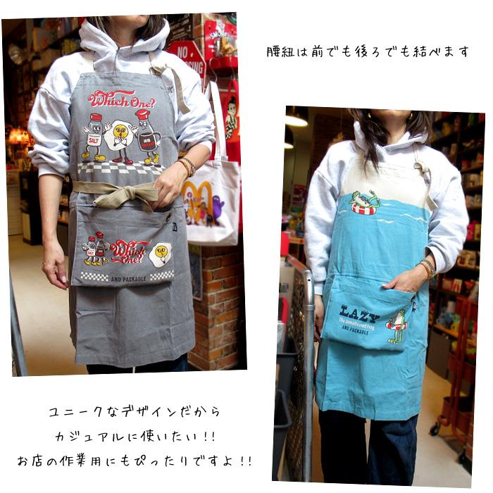 AND PACKABLE エプロン 保育士 ガーデニング 調理実習 ポケット付き かわいい ポテト ビール アウトドア キッチン雑貨 アメリカン雑貨 ダブルスリー | AND PACKABLE | 18