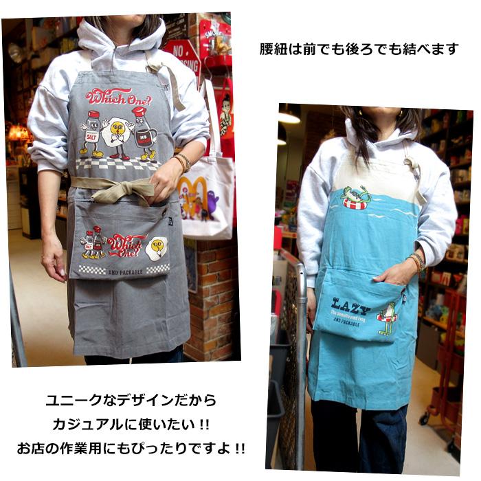 AND PACKABLE エプロン 保育士 ガーデニング 調理実習 ポケット付き かわいい ポテト ビール アウトドア キッチン雑貨 アメリカン雑貨 ダブルスリー | AND PACKABLE | 19