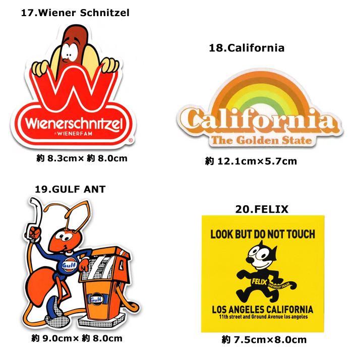 ステッカー シール デコ アメリカンカンパニー アメリカン STP ロードランナー ESSO インスタ映え ダブルスリー | ブランド登録なし | 25