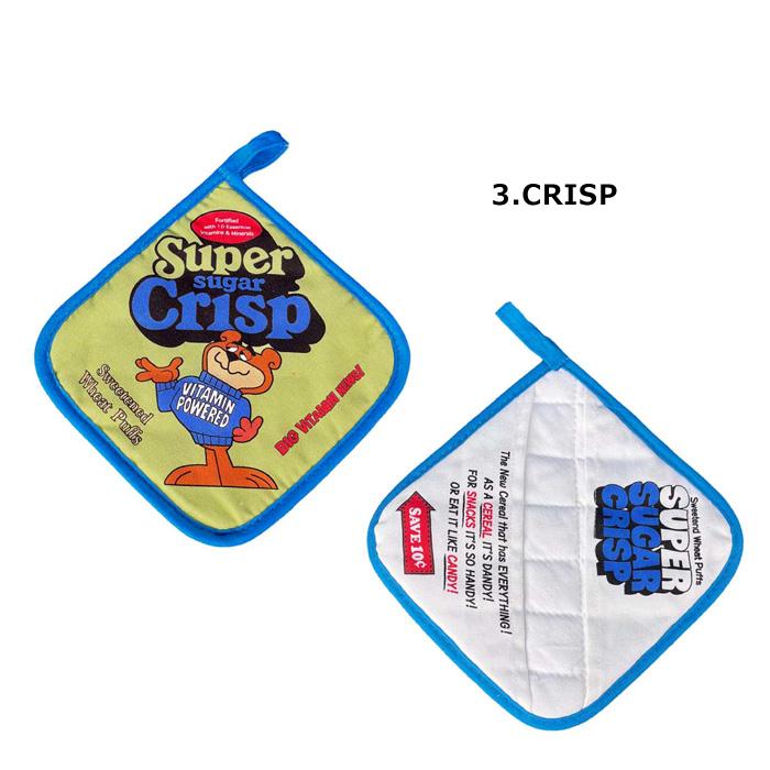 鍋つかみ ミトン 鍋しき おしゃれ ひも付き ポットパッド レディキロ レーズン CRISP かわいい 2Way キッチン雑貨 プレゼント アメリカン雑貨 ダブルスリー | ブランド登録なし | 09