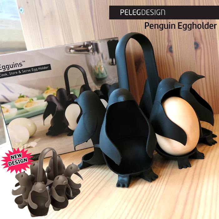 ペンギン クマ エッグホルダー 保存容器 保管容器 調理器具 ゆで卵 エッグカップ たまご置き 動物モチーフ  朝食 海外 キッチン雑貨 インスタ映え ダブルスリー | ブランド登録なし