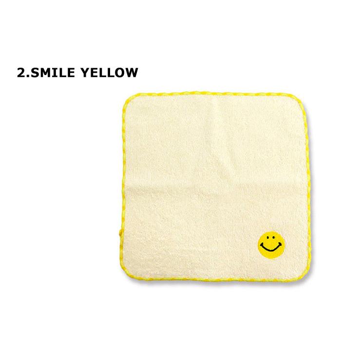 タオルハンカチ 20cm×20cm ミニタオル 刺繍 ハンドタオル 手拭き にこちゃん ふれんちぶる ハンバーガー ポテト パイル地 インスタ映え ダブルスリー | ブランド登録なし | 14