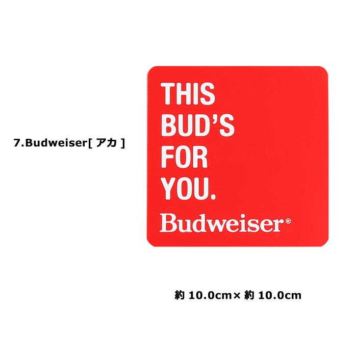 コースター ラバーコースター Budweiser Heineken コロナ ジャックダニエル かっこいい おしゃれ キッチン雑貨 ダブルスリー｜doublethree｜17