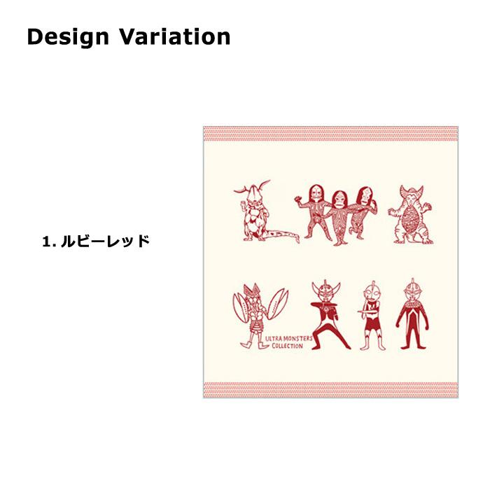 ハンドタオル ウルトラマン 約30×30cm ウルトラモンスターズ ガーゼ ハンカチ 泉州タオル 日本製 シンジカトウ 入学 入園 卒業 プレゼント ダブルスリー | ブランド登録なし | 07