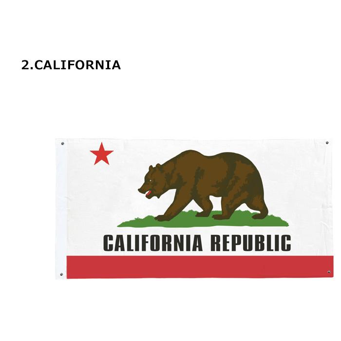 コットンフラッグ バナー 星条旗 アメリカ PENZZOIL カリフォルニア 州旗 綿素材 おしゃれ インテリア ディスプレイ カッコいい アメリカン雑貨 ダブルスリー | ブランド登録なし | 07