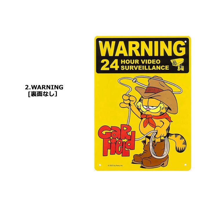 看板 ガーフィールド サインボード プラスチック製 パーキング ガレージ 駐車場 監視カメラ 立ち入り禁止 アメリカン雑貨 ダブルスリー | ブランド登録なし | 08