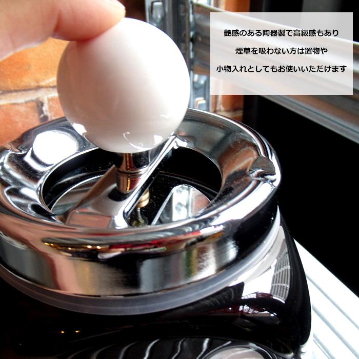 灰皿 ダイス サイコロ フタ付  陶器 卓上灰皿 フタ付灰皿 日本製 喫煙具 小物入れ インテリア ディスプレイ プレゼント かわいい 生活雑貨 ダブルスリー | ブランド登録なし | 04