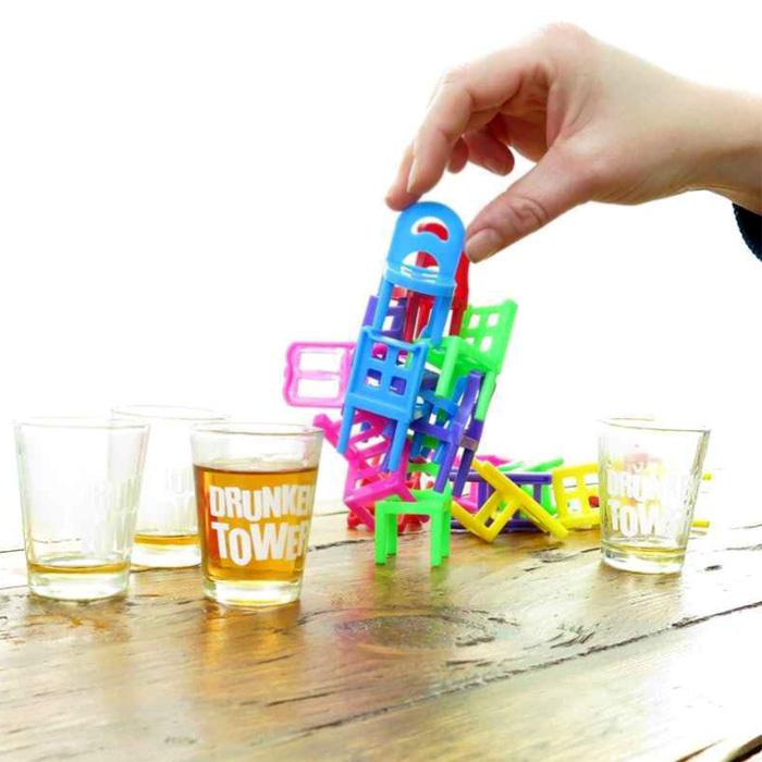 ゲーム バランスチェア ドリンクゲーム drunken tower 罰ゲーム パーティゲーム クリスマス 誕生日 賞品 景品 プレゼント インスタ映え ダブルスリー |  | 01