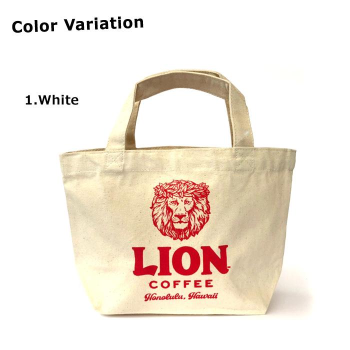 ランチトート ライオンコーヒー かばん シンプル ロゴデザイン