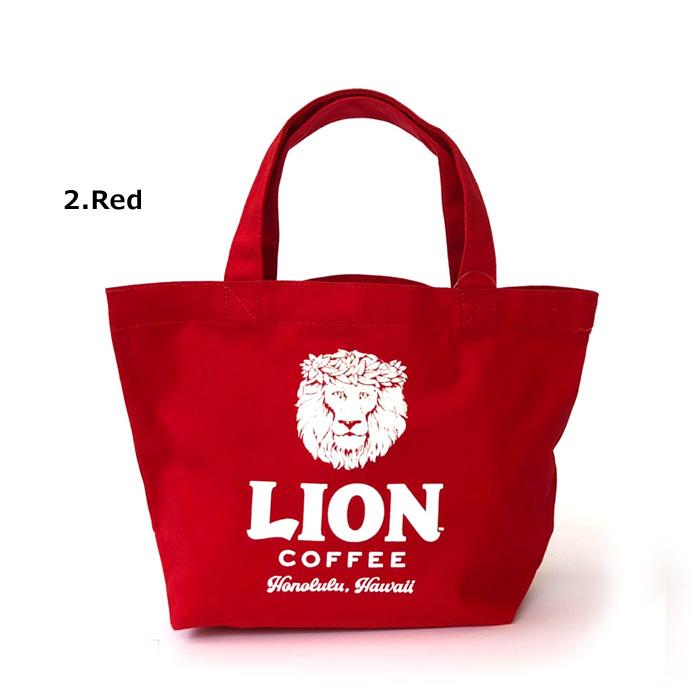 ランチトート ライオンコーヒー かばん シンプル ロゴデザイン コットン サブバッグ 通勤 通学 アメリカン雑貨 プレゼント 普段使い ダブルスリー | ブランド登録なし | 05