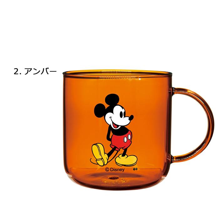 耐熱ガラス マグカップ キャラクター ミッキー マグ コップ ディズニーグッズ プレゼント キッチン雑貨 ダブルスリー | 大西賢製販 | 06