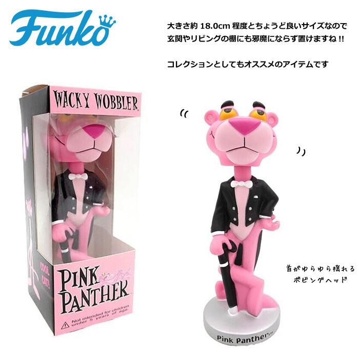 FUNKO ボビングヘッド ピンクパンサー BOBBLE HEAD 首振り人形 WACKY