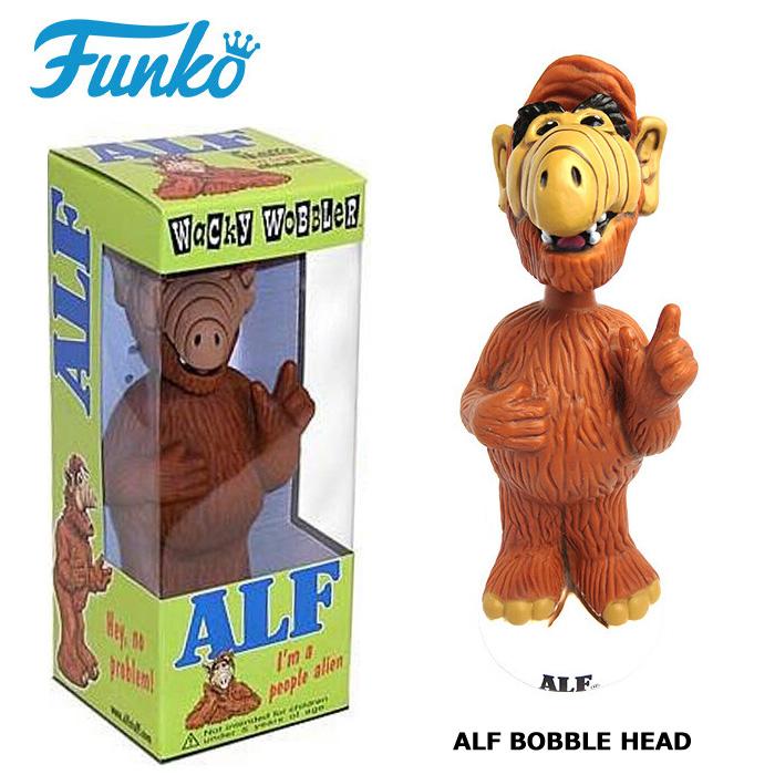 非売品Bobbles USAアンデー、オッキー首振り人形 FUNKO ボビングヘッド アルフ BOBBLE HEAD 首振り人形 WACKY WOBBLER