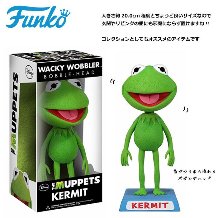 Funko ボビングヘッド カーミット BOBBLE HEAD 首振り人形 WACKY