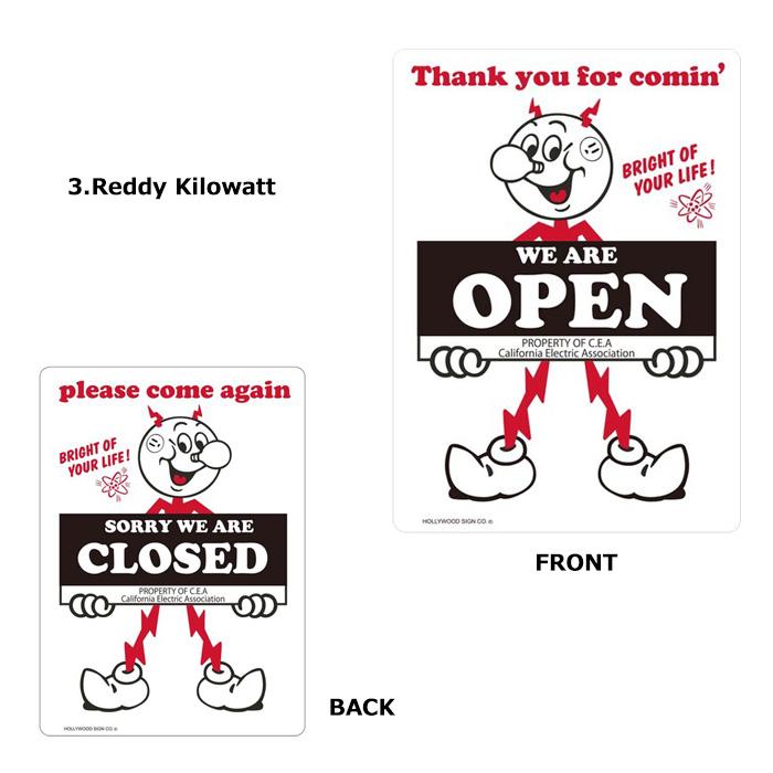 看板 屋外 プラスチックサイン サインプレート OPEN CLOSE ベティ Mr