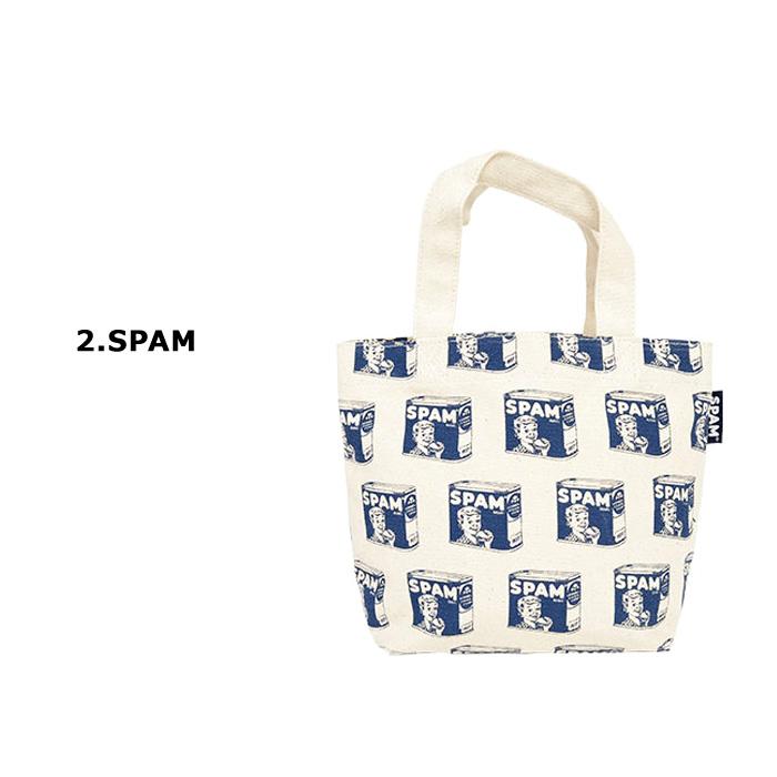 ランチトート ミニトート スパム wendy's サブバッグ お弁当入れ アメリカン雑貨 母の日ギフト ダブルスリー | ブランド登録なし | 06